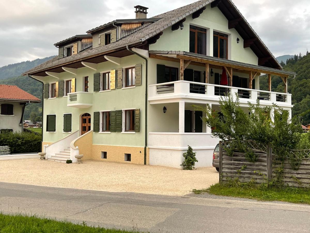Ferienwohnung Nant D Ant Samoëns Exterior foto